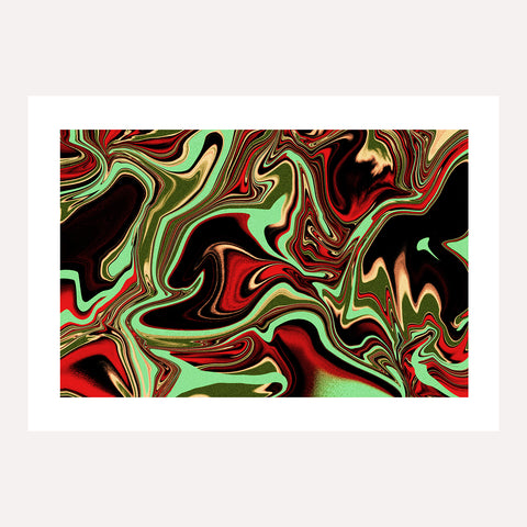 Fleetwood: Graphic Marble Luxe A3 Print