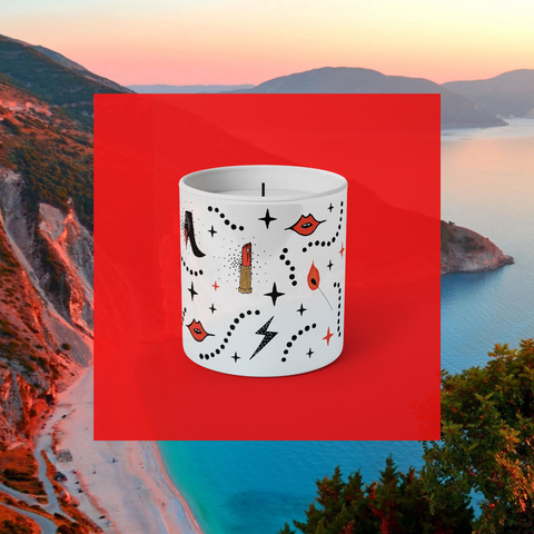 The "Hot Stuff" Candle- 200 g scented candle by Kiki Gunn