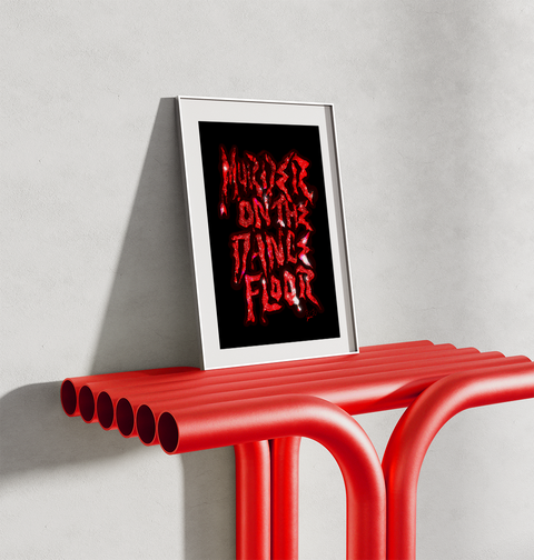 Murder On The Dance Floor - Saltburn Inspired Art Print
