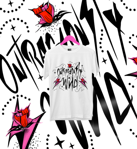Outrageously Wild - Illustrated Premium T-shirt - Unisex