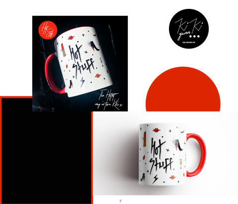 HOT STUFF - 11oz Ceramic Mug. Birthday Mug / Valentine's Mug