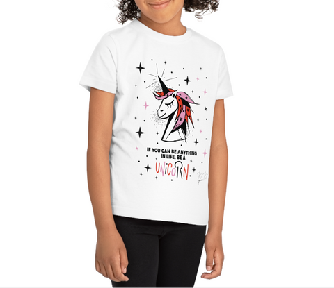 Unicorn Life Goals - Kids Organic T-Shirt