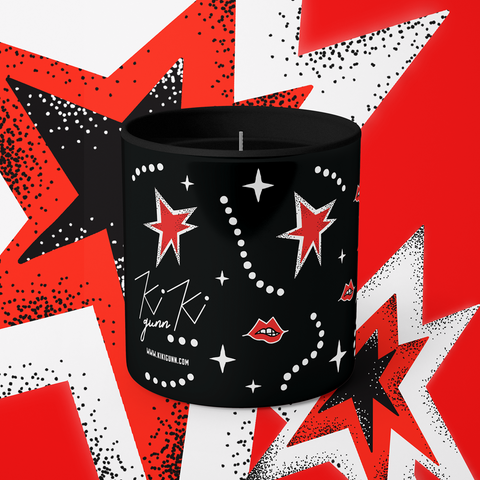 SEX BOMB - 200g Luxe Scented Candle by Kiki Gunn Girlie gifts, Rock N Roll Scent