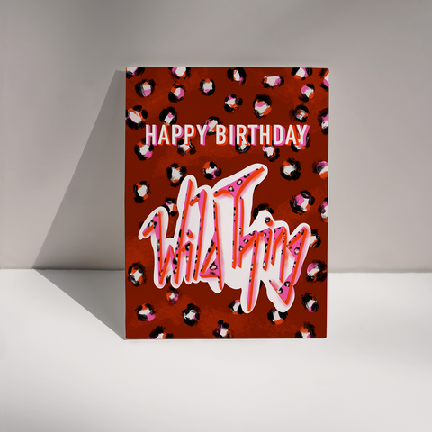 HAPPY BIRTHDAY, WILD THING - DARK