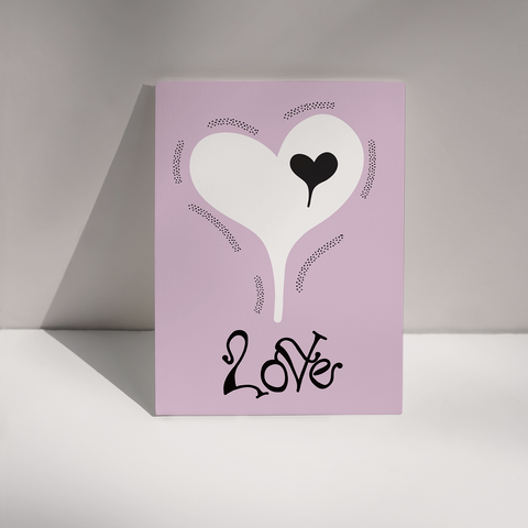 LOVE – VIOLET PASTEL