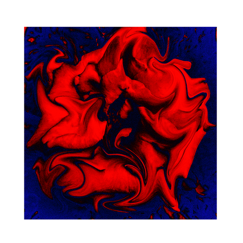 "Velveteen Dream" - Luxury Art Print. Statement wall decor. Rouge