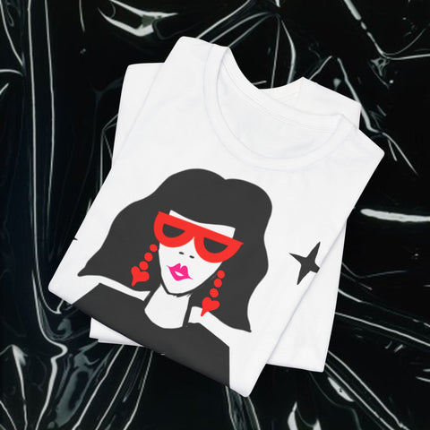 Stay Sassy - Illustrated Premium Cotton T-shirt. UK only