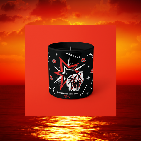 SEX BOMB - 200g Luxe Scented Candle by Kiki Gunn Girlie gifts, Rock N Roll Scent