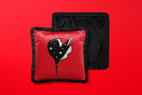 Romantic - Velour Accent Cushion