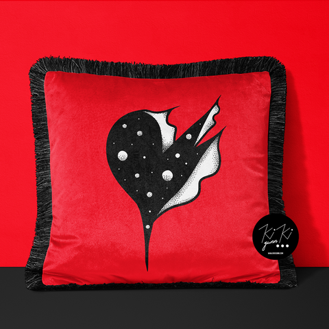 Romantic - Velour Accent Cushion