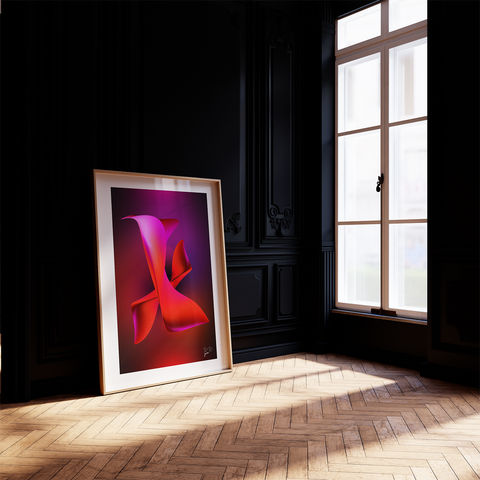 THE SOUND OF MY SHOES - Graphic Art Print