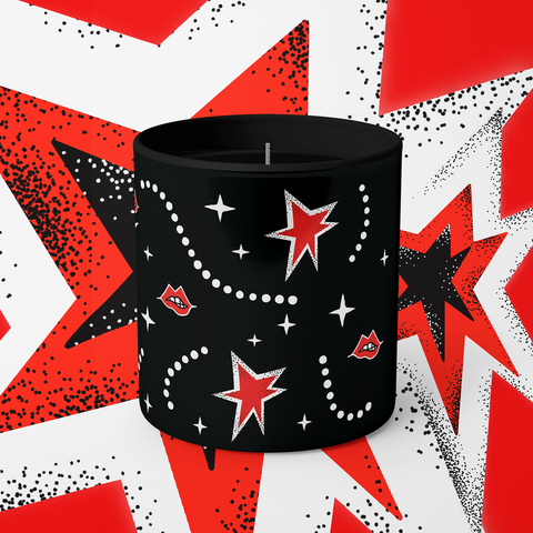 SEX BOMB - 200g Luxe Scented Candle by Kiki Gunn Girlie gifts, Rock N Roll Scent