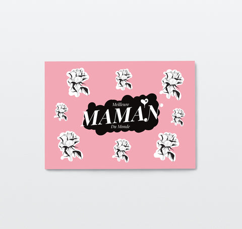 MEILLEURE MAMAN. - Mother's Day Card