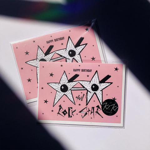 JOYEUX ANNIVERSAIRE, ROCK STAR – Dusky Pink